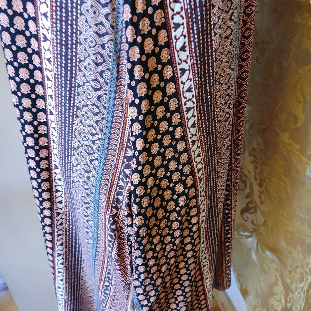 NWT  Mixed pattern spring summer dress medium - Picture 11 of 12